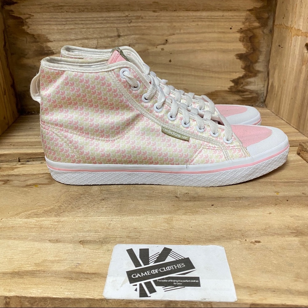 Adidas high top sneakers